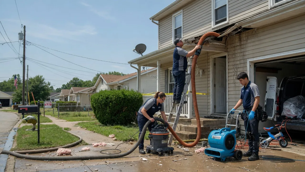 Water Damage Restoration in Plainville, IN near me